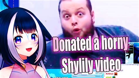 Shylily react to Someone donated a horny Shylily video during his sleep ...