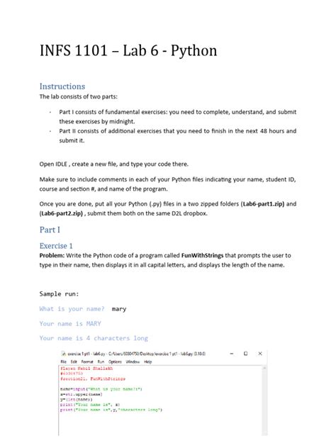 Image result for Chapter 6 Python Lab 6 1. List Basics