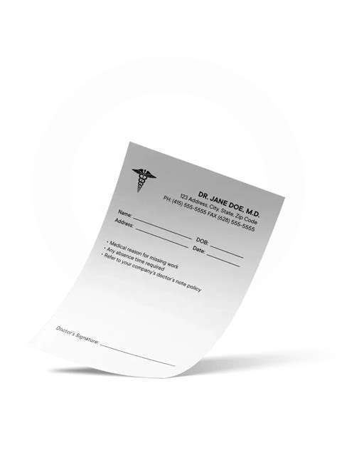 Image result for How to Get a Doctors Note