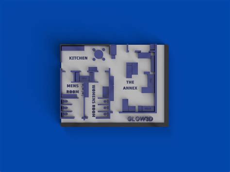 STL file The Office Floor Plan (Dunder Mifflin Inc)・3D print model to ...