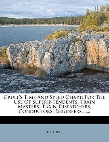 Crull's Time and Speed Chart: For the Use of Superintendents, Train ...