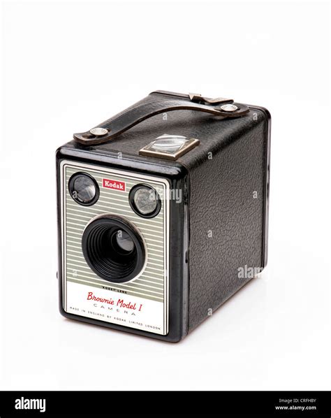Kodak Box Brownie Model 1 vintage camera Stock Photo - Alamy