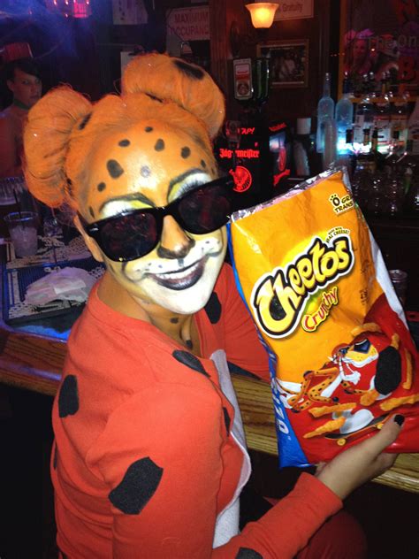 chester cheetah makeup