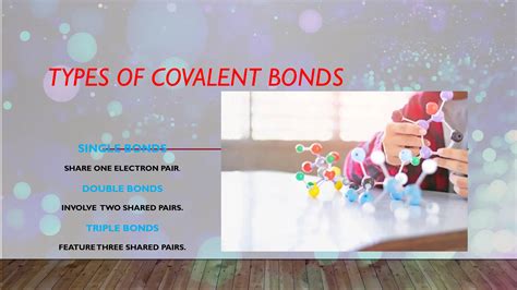 Explanation about covalent bonds and about the properties of covalent ...