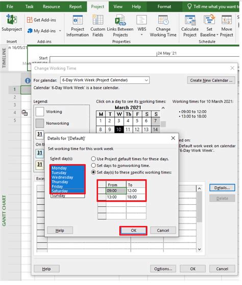 Image result for Include Weekends in MS Project