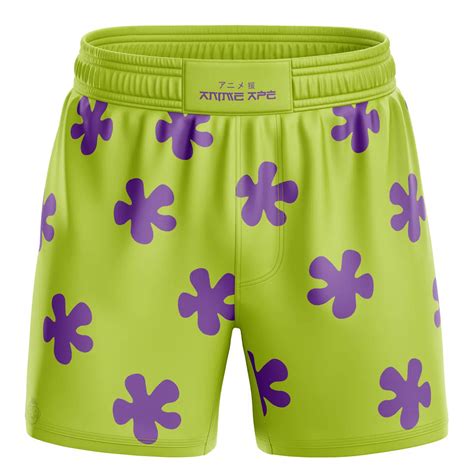 Patrick Star SpongeBob SquarePants BJJ MMA Fight Shorts | Anime Ape