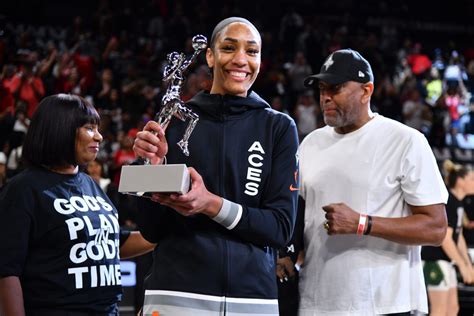 A'ja Wilson Wins 2024 WNBA MVP Award in Unanimous Vote
