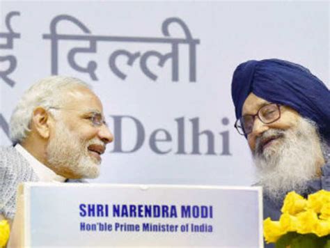 PM calls Badal India's Mandela, triggers Twitter storm | The Times of India