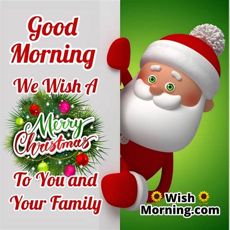 Good Morning Christmas Quotes Merry Christmas And Happy New Year