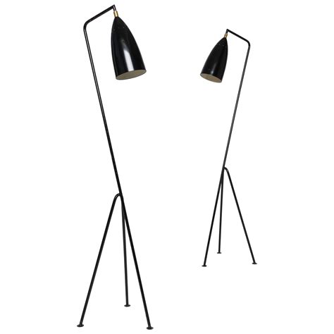 Greta Grossman Style Grasshopper Floor Lamp at 1stDibs