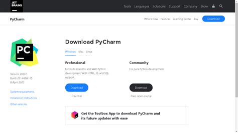Image result for PyCharm Install Windows