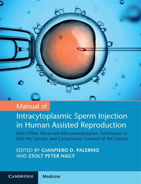 Buy Manual of Intracytoplasmic Sperm Injection in Human Assisted ...