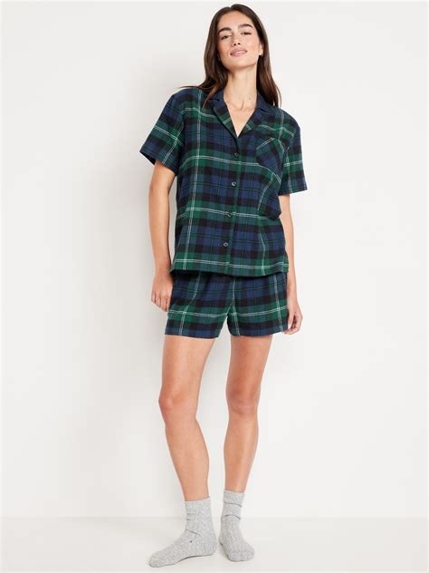 Flannel Boxer Shorts | Old Navy
