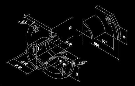 CAD复杂机械图形的绘制 - 知乎