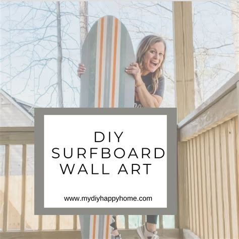 DIY Surfboard Wall Art | Surfboard wall art, Surfboard wall, Surfboard ...