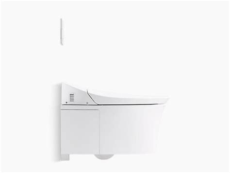 KOHLER K-5402K-0 Veil Wall-Hung Intelligent Toilet with In-wall tank ...