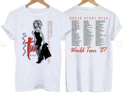 Vintage Tina Turner Concert 1987 Break Every Rule India | Ubuy