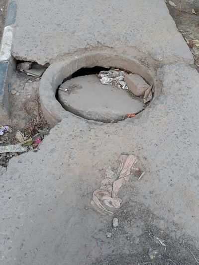 Deadly manholes - Times of India