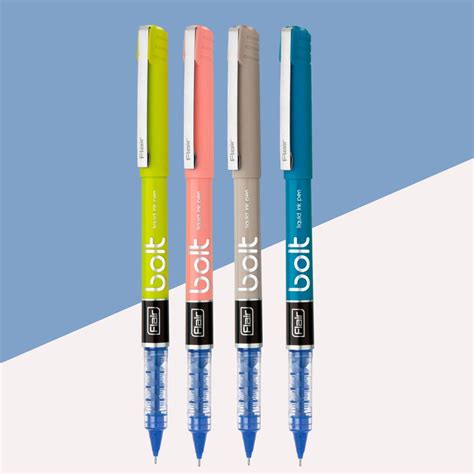 Flair Bolt Liquid Ink Pen- Blue ( Pack of 1 ) – Fetch N Buy