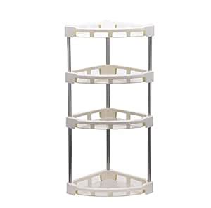 kanluck Shelving Unit Storage 4-Shelf Wrap Purpose Dressy Heavy Duty ...