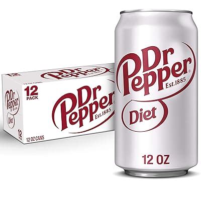 Dr.Pepper Diet Dr Pepper Soda, 12 fl oz cans, pack of 12 India | Ubuy