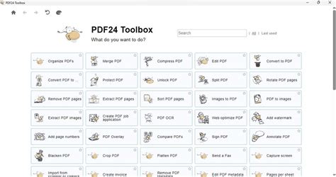 Image result for PDF24 Creator Features