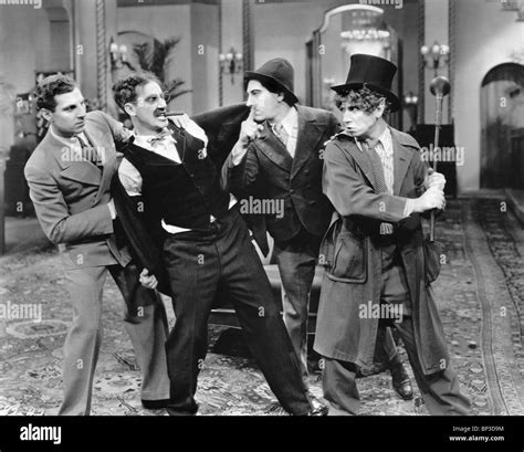 ZEPPO MARX, GROUCHO MARX, CHICO MARX, HARPO MARX, DUCK SOUP, 1933 Stock ...