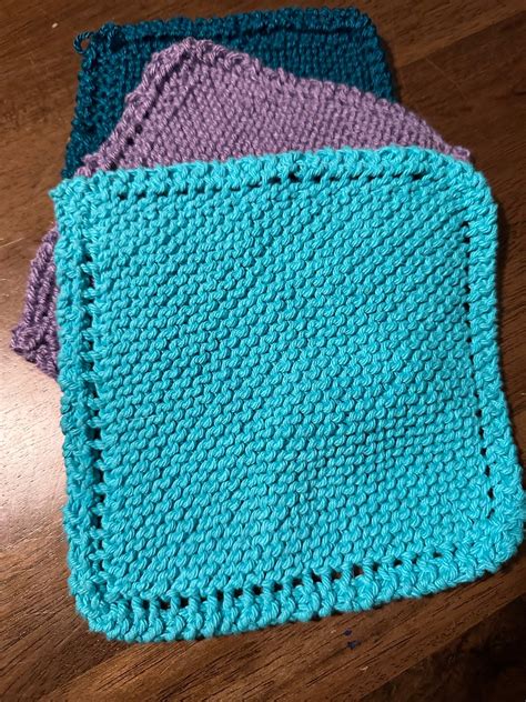 Best 13 The Easiest Knit Dishcloth – free pattern that is great for a ...
