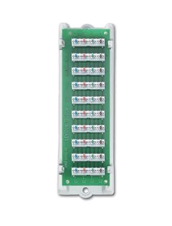Leviton 47689 B 1x9 Bridged Telephone Module (With Bracket) Model ...