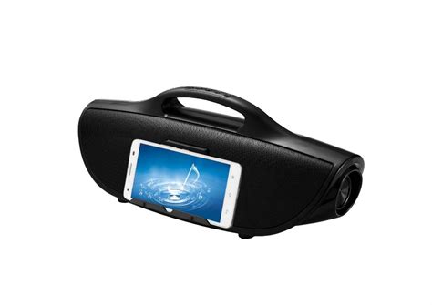 Isonix BS-691FM Bigg Bass Portable Bluetooth Speaker with Phone Stand ...