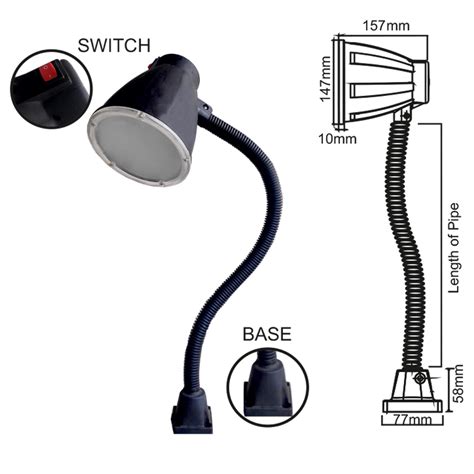 Flexible Machine Lamps | CNC Machine Lamps | Flexible Shaft Grinders ...