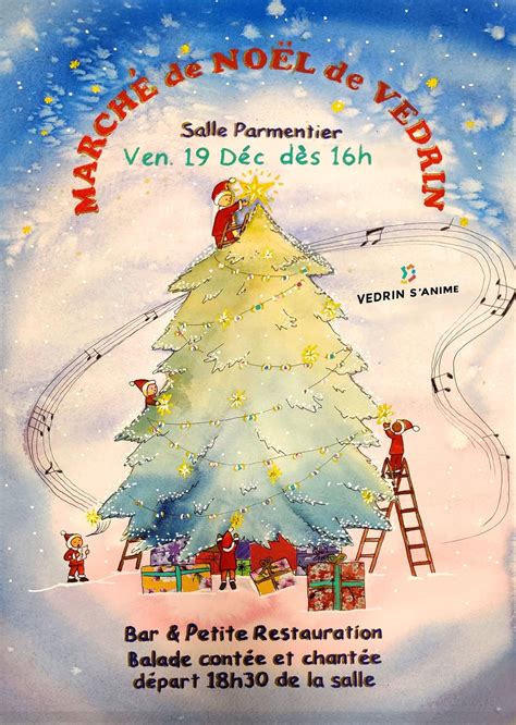 Marché de Noël de Vedrin sanime, Vedrin Salle Parmentier, Namur, 19 ...