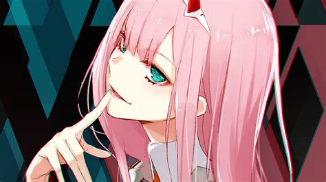 Zero Two from Darling in the FranXX - 4K Ultra HD Wallpaper