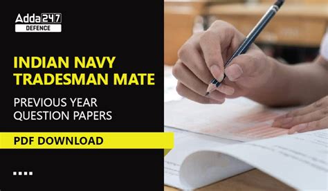 Indian Navy Tradesman Previous Year Question Papers PDF