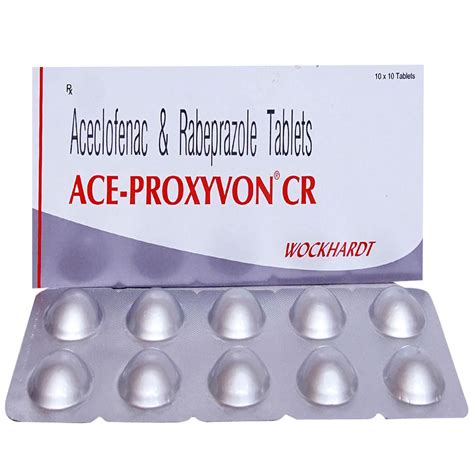 Ace-Proxyvon CR Tablet 10's Price, Uses, Side Effects, Composition ...