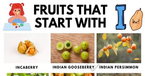 20+ Delicious Fruits that Start with I in English • 7ESL