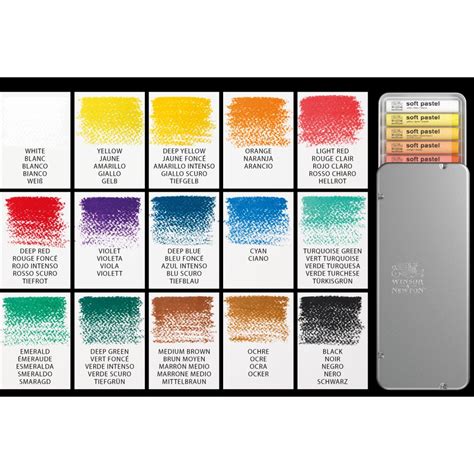 W&N Pastels - Soft Pastel Set of 15 | Art Lounge