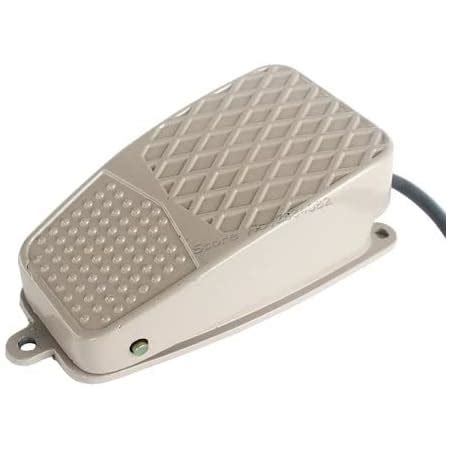 Waxcon AC 220V 10A Nonslip CNC Treadle Foot Pedal Switch Sodt No NC ...