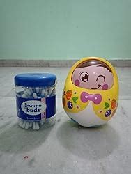 Buy Toyshine Push and Shake Wobbling Bell Sounds Roly Poly Tumbler Doll ...