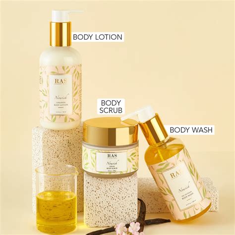 Nourish Oil To Foam Body Wash with Argan Oil – RAS Luxury Skincare