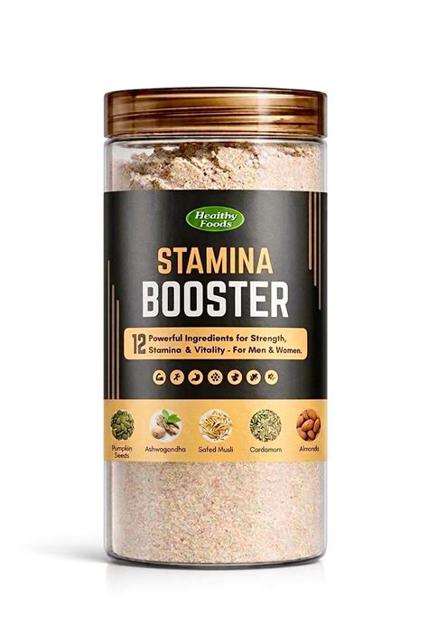 Stamina Booster ( 12 powerful natural ingredients) – Healthy Foods