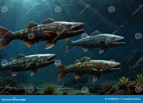 "Fierce Dunkleosteus: Apex Predator Of The Devonian Era" Royalty-Free Stock Photo ...