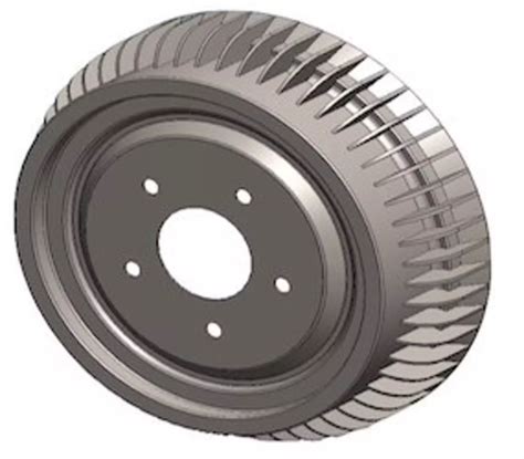 BRAKE DRUM ASSY WITH TONER RING
