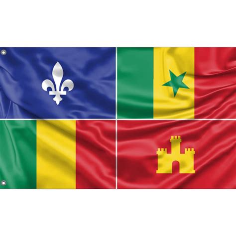 Louisiana Creole People Flag Unique Design Print Hiqh Quality Materials ...