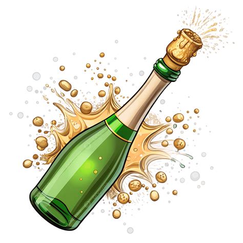 Champagne Pop Png Champagne PNG Transparent Image Download, Size: