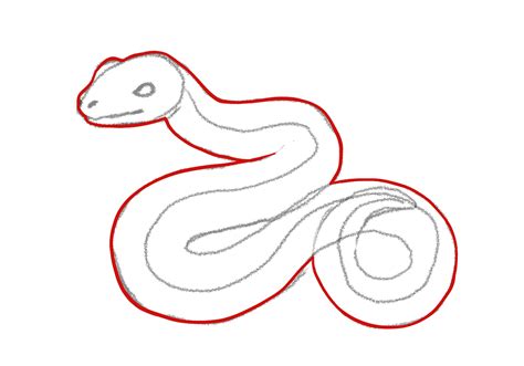 How to Draw a Snake | Design School