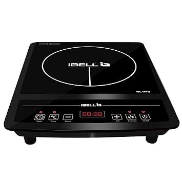 Buy iBELL 10YO Induction Cooktop, 2000W with Crystal Glass, Auto Shut ...