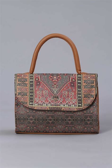 Buy Green PU Satchel Online at Biba India