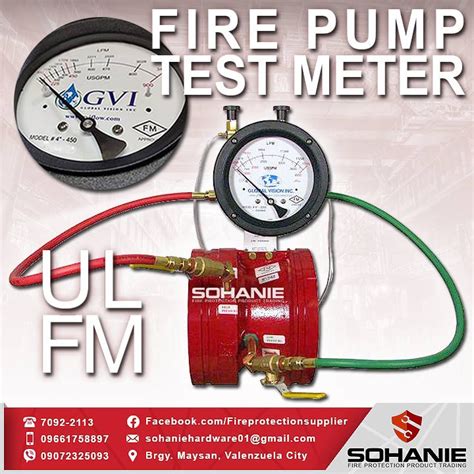 Image result for Using a Flow Meter On Fire Pump