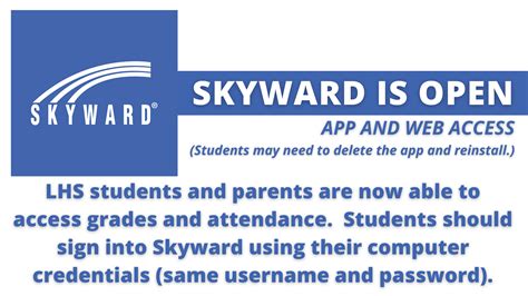 Skyward Access for LHS Students | Lufkin High School